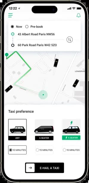 Select Your Taxi Preference